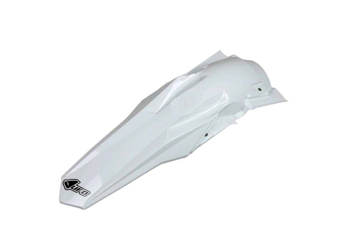 UFO Rear Fender White for Suzuki RMZ250 19-20/RMZ450 18-20