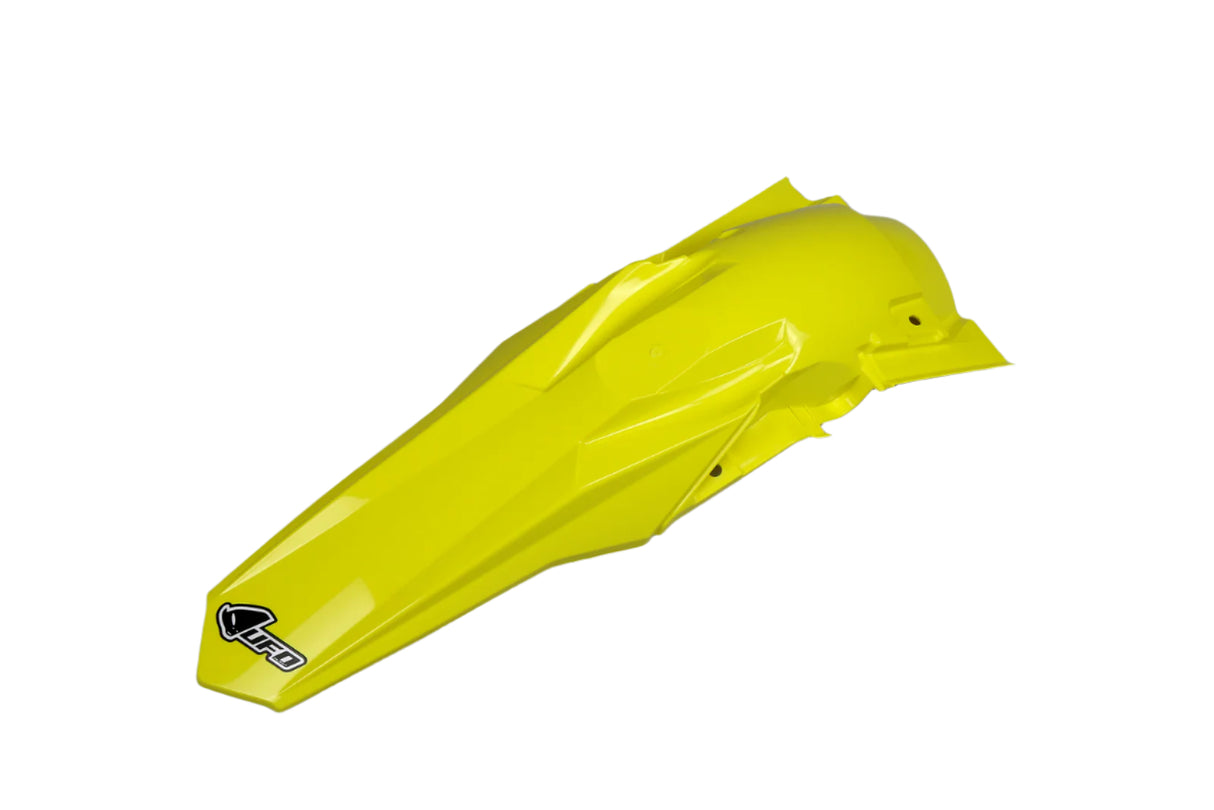 UFO Rear Fender 2001-2019 Yellow for Suzuki RMZ250 19-20/RMZ450 18-20