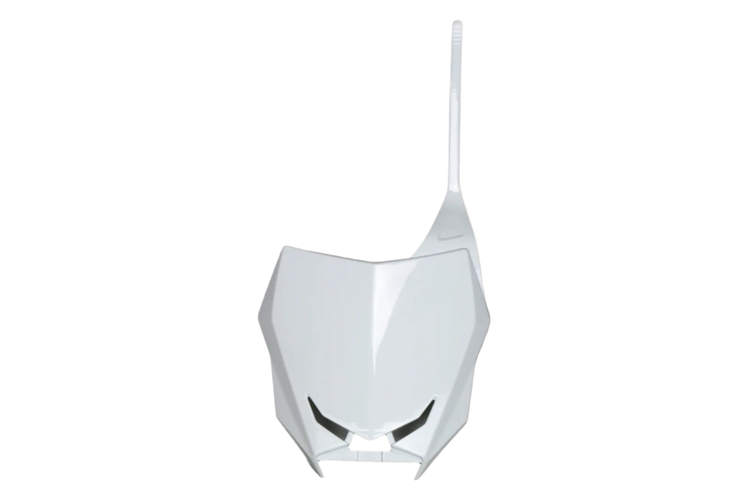 UFO Front Number Plate White for Suzuki RMZ250 19-20/RMZ450 18-20