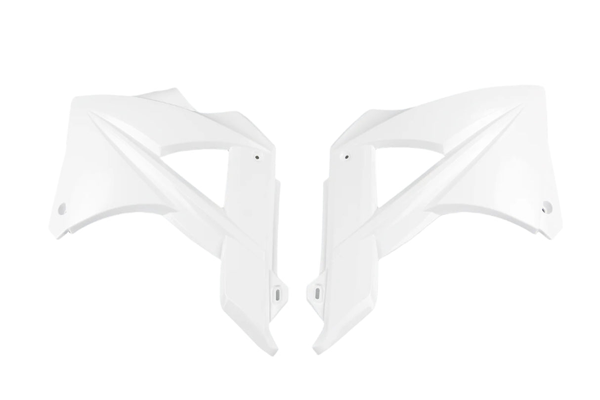 UFO Radiator Shrouds White for Gas Gas MC/EC/FSR 125/200/250/300/450 10-15