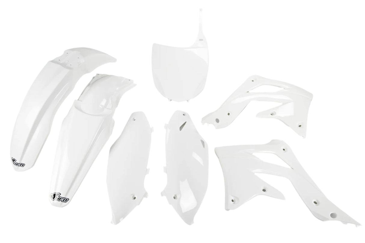 UFO Plastics Kit White for Kawasaki KX450F 2012