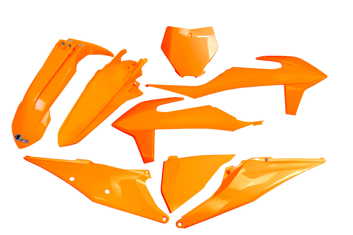 UFO Plastics Kit Fluro Orange for KTM SX 125/150/250/SX-F 250/350/450 19-22