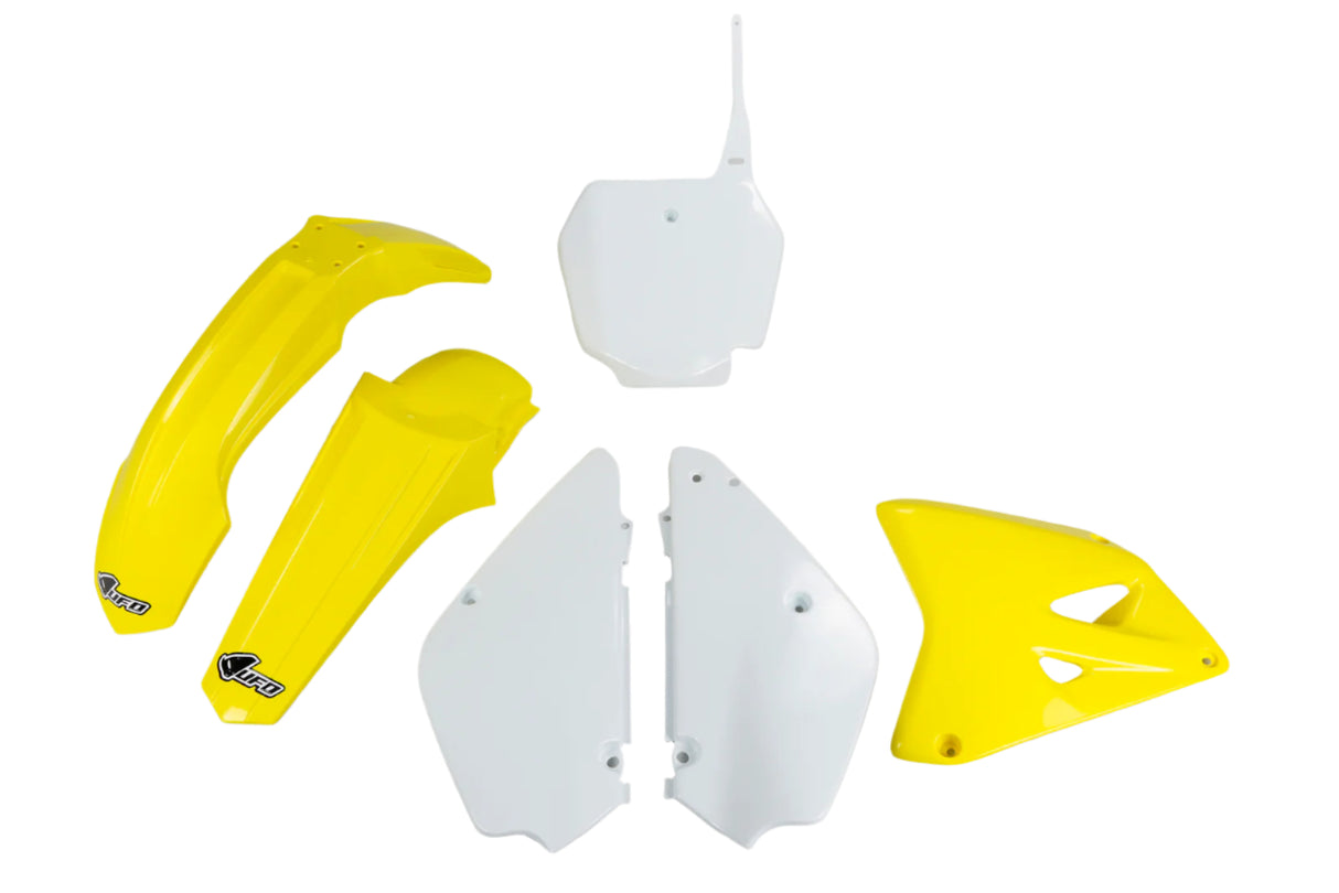 UFO Restyle Plastics Kit 2017 OEM Colours for Suzuki RM85 00-23