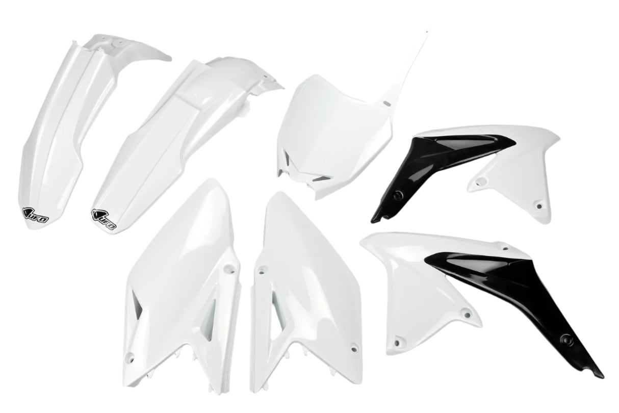 UFO Plastics Kit White for Suzuki RM-Z 450 08-17