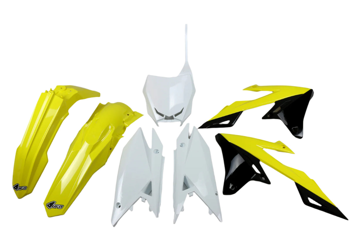 UFO Plastics Kit OEM Colours for Suzuki RMZ250 19-23/RMZ450 18-23