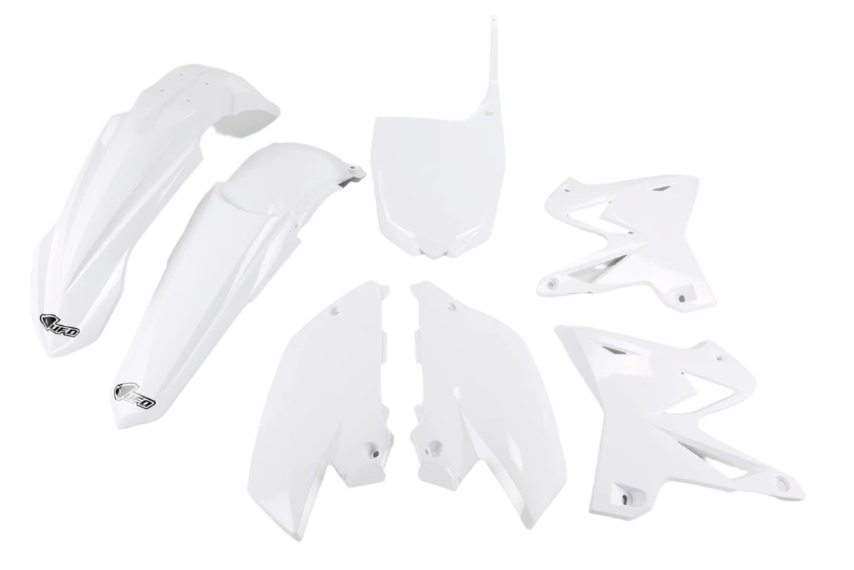 UFO Restyle Plastics Kit White for Yamaha YZ125/YZ250 02-14