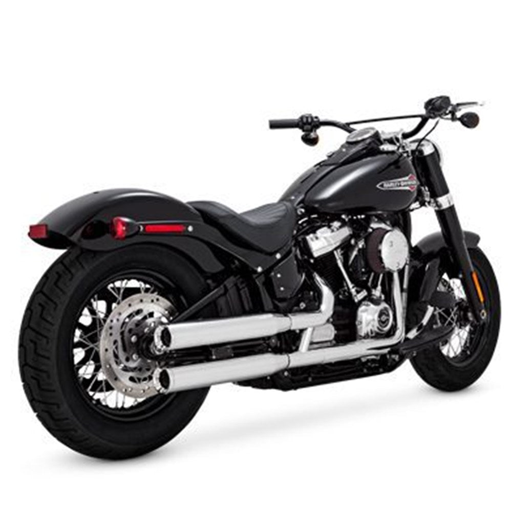 Vance & Hines V16312 PCX Eliminator 300 Slip-On Mufflers for Softail 18-23 (excludes FXFB/FLDE/FLHC)