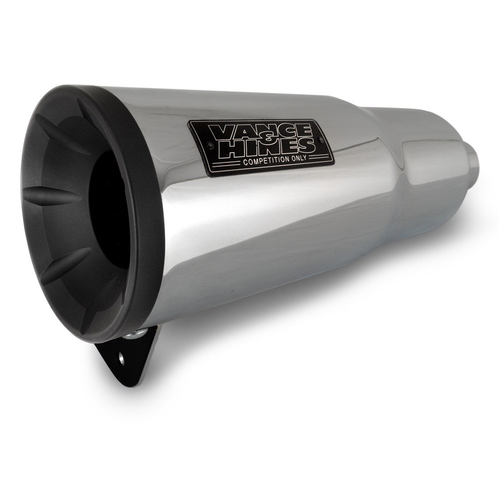 Vance & Hines V18627 Hi-Output Slip-On Muffler Chrome for Indian Scout 25-Up Models