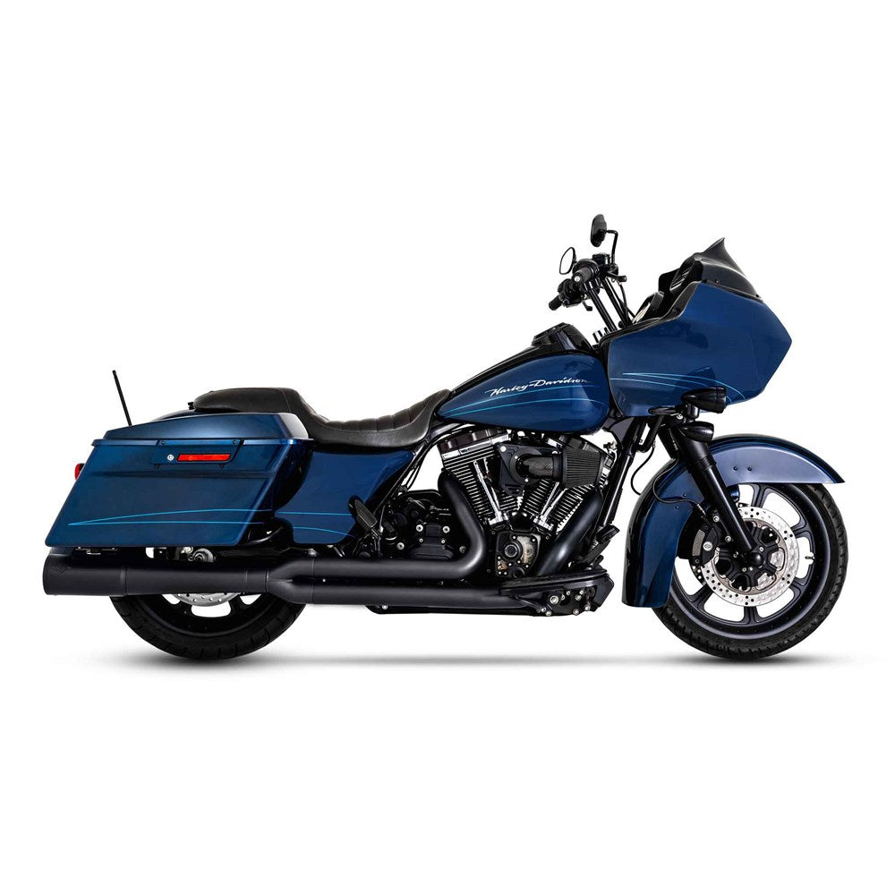 Vance & Hines V47361 Pro Pipe 2-1 Exhaust Black for Harley-Davidson Touring 10-16 Models