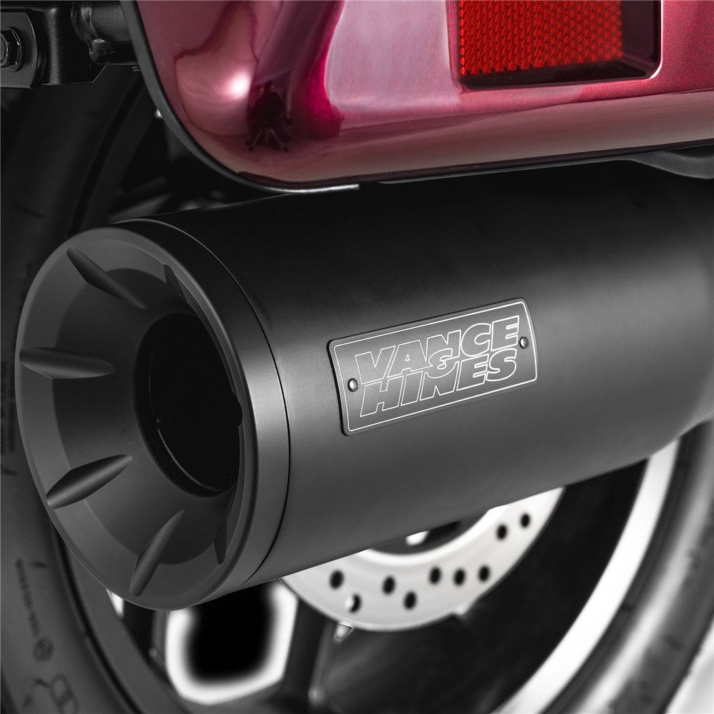 Vance & Hines V48427 Hi-Output Slip-On Muffler Black for Honda CMX1100T 23-24