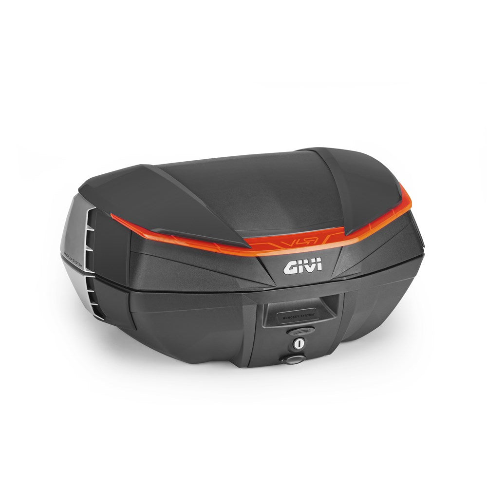 Givi V49N Air 49L Black/Red Wingflow Monokey Top Case