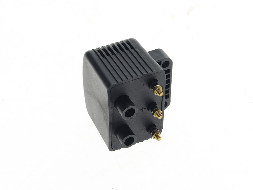 V-Factor VF-16072 Ignition Coil Black for Big Twin 70-99/Sportster 71-03 Models w/Upgraded Single Fire Ignition