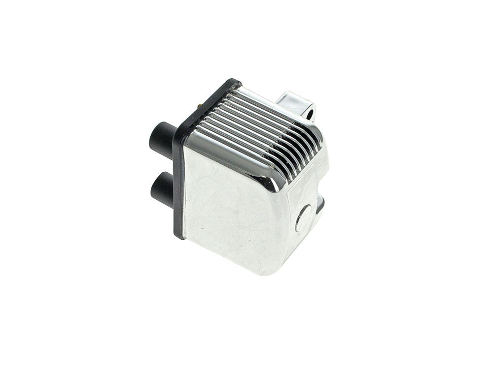 V-Factor VF-16092 Ignition Coil Chrome for Big Twin 70-99/Sportster 71-03 Models w/Upgraded Single Fire Ignition