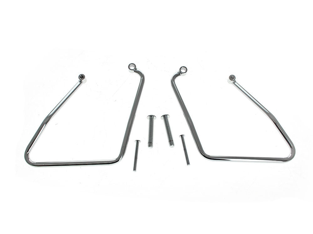 V-Factor VF-26728 Saddlebag Supports Chrome for most Sportster 04-14