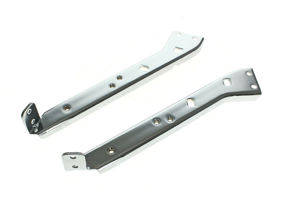 V-Factor VF-26734 Heavy-Duty Saddlebag Rail Supports Brackets for Touring 85-08 (Pair)