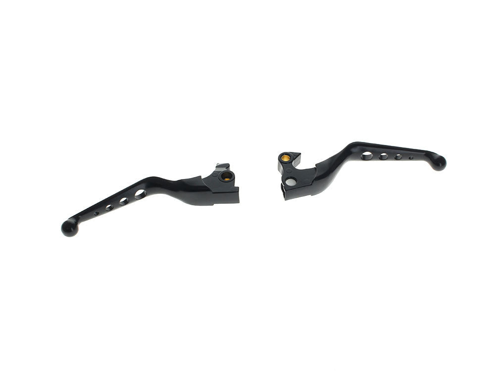 V-Factor VF-43088 4 Hole Hand Levers Black for Sportster 14-21