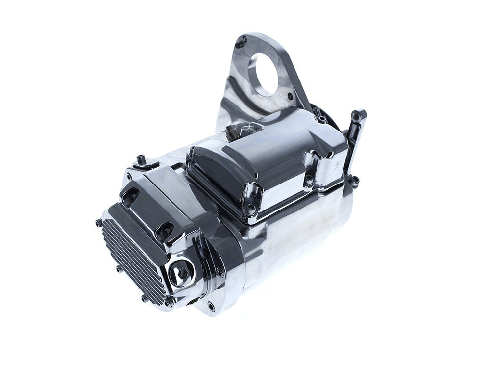 V-Factor VF-70379 6 Speed Overdrive Transmission Polished Finish for Harley-Davidson Softail 90-99