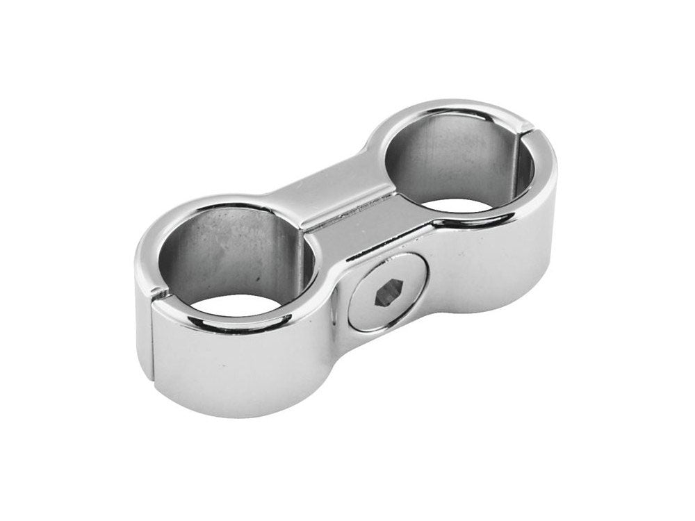 V-Factor VF-83531 2 Hose Separator Chrome for 5/16" or 3/8" Hose