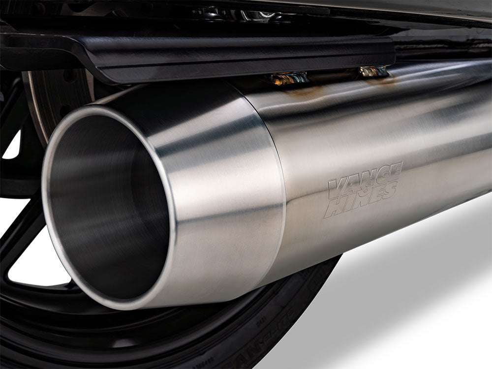 Vance & Hines VH-27346 Gaslighter 2-1 Exhaust Stainless Steel for Harley-Davidson Touring 17-Up
