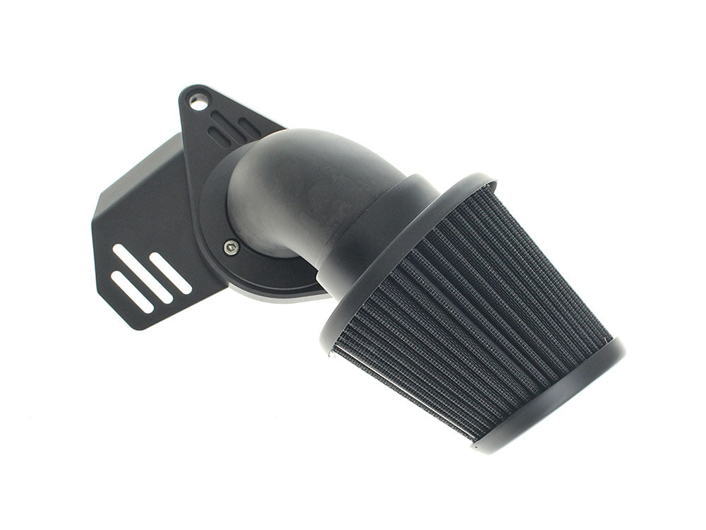 Vance & Hines VH-41053 90 Degree VO2 Falcon XL Air Cleaner Kit Gloss Forged Carbon Fiber for Harley-Davidson Touring 17-24/Softail 18-24