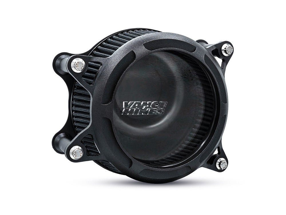 Vance & Hines VH-41098 VO2 Insight Air Cleaner Kit Wrinkle Black for CVO Touring 23-Up/Street Glide/Road Glide 24-Up