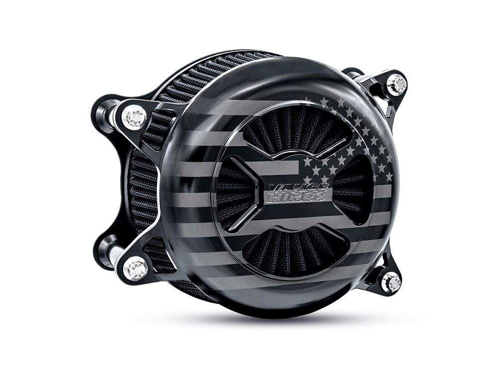 Vance & Hines VH-42046FG VO2 America Air Cleaner Kit Black for CVO Touring 23-Up/Street Glide/Road Glide 24-Up