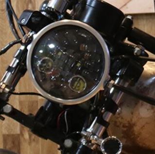 Billet Universal 7" Headlight Mount Ring (Ring Only) Chrome use on Most Harleys and Metric Models Custom Use