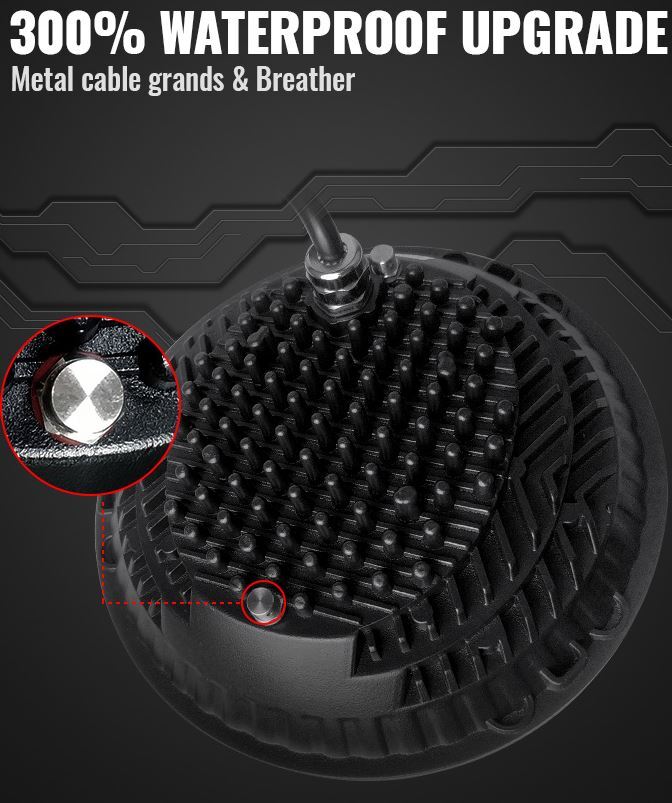 Headlight New 7" Led Projector 108W DOT E9 Led Softail Heritage & Fatboy Fl, Touring Flt & Indian Sale 1/2 Price Special till sold out