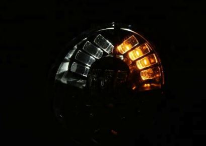 Headlight 60w LED Daymarker Style Chrome Face Fits V-Rod VRSCDX'12-17 & VRSCF'02-17 Models