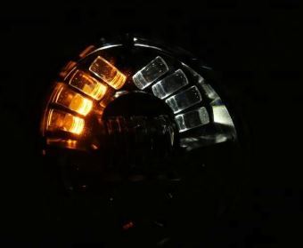 Headlight 60w LED Daymarker Style Chrome Face Fits V-Rod VRSCDX'12-17 & VRSCF'02-17 Models