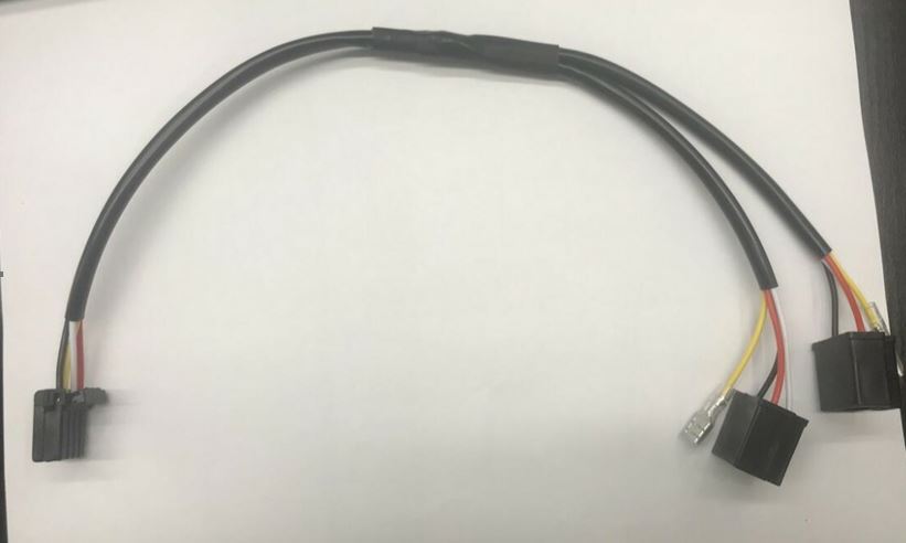 Dual Headlight Wiring Harness Suit Harley Dyna Fxdf Models (may be used as a Universal on 5 3/4 & 7" Twin Light set up too)