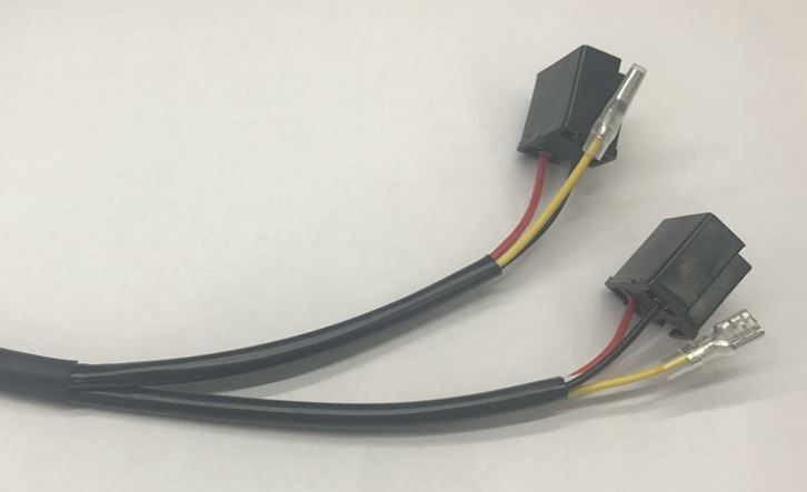 Dual Headlight Wiring Harness Suit Harley Dyna Fxdf Models (may be used as a Universal on 5 3/4 & 7" Twin Light set up too)