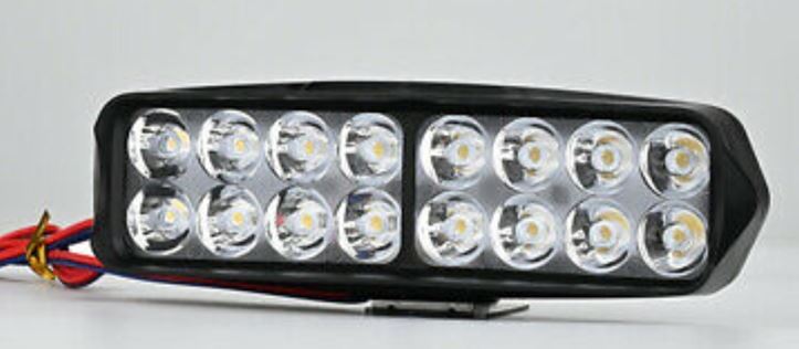 Twin Power LED Universal Driving Light Bar 48w / 4500lm 16 LED Lamps Black ** Over Stock Sale 50% off **