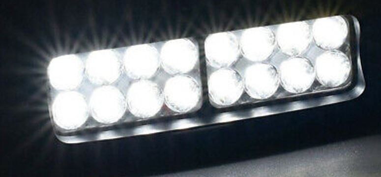 Twin Power LED Universal Driving Light Bar 48w / 4500lm 16 LED Lamps Black ** Over Stock Sale 50% off **