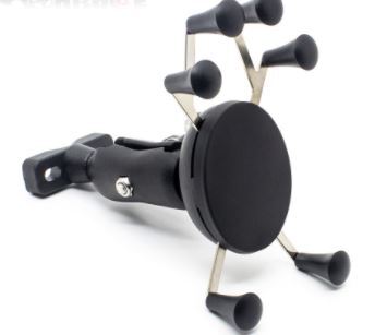 Twin Power X-Shape Universal Phone Mount Motorcycle Handlebar Mount Cell Phone Cradle