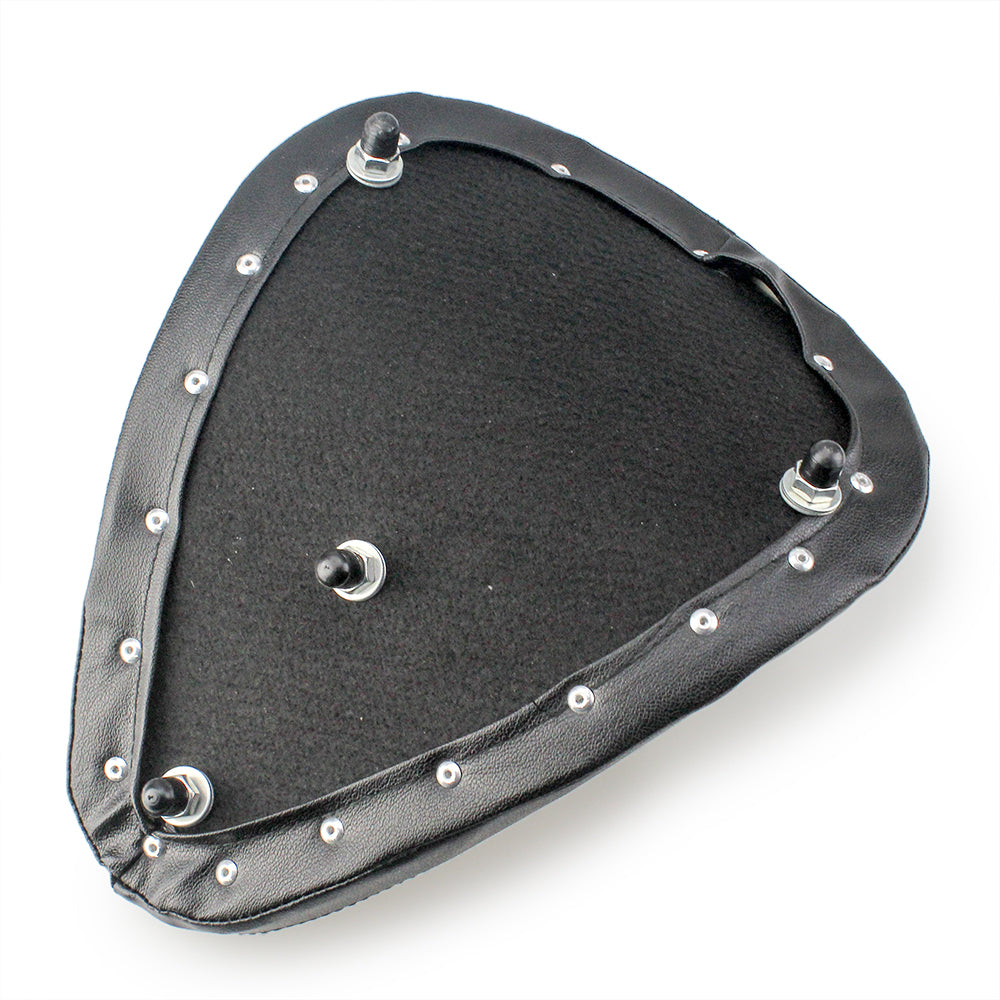 Solo Seat Contoured 40mm Think Black Suit Custom Metric & Harley Bobber Use (Seat Only)
