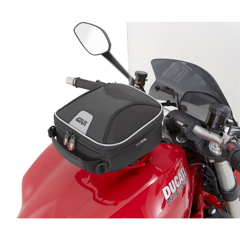 Givi XS319Y X-Stream 3L Mini Tanklock Bag for BF-- Tanklock Tank Rings