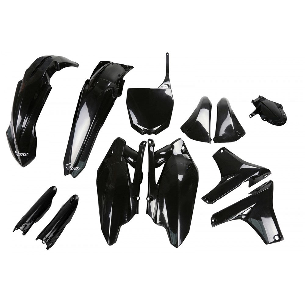 UFO Full Plastics Kit Black for Yamaha YZ 450 F 2010