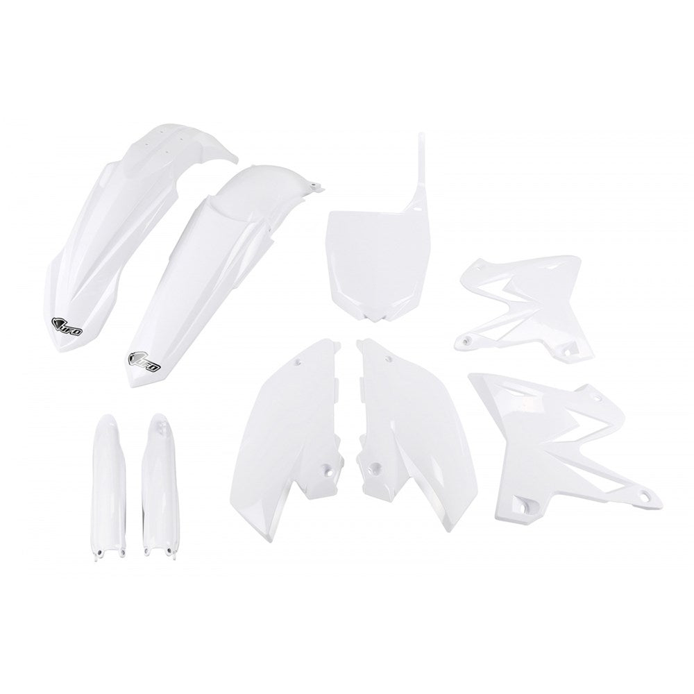 UFO Restyle Full Plastics Kit White for Yamaha YZ 125/YZ 250 08-14