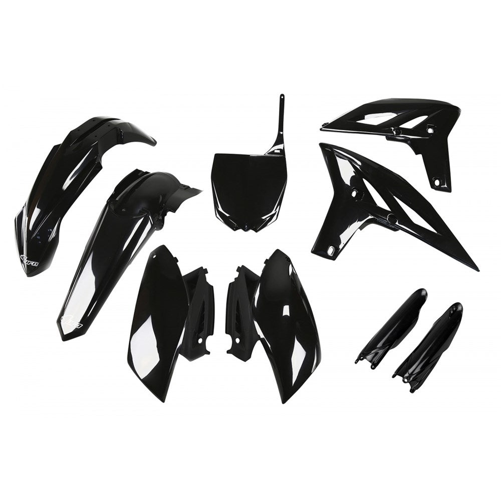 UFO Full Plastics Kit Black for Yamaha YZ 250 F 11-13