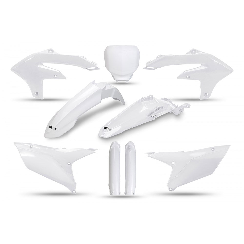 UFO Plastics Kit White for Yamaha YZF 250 24-25/YZF 450 23-25