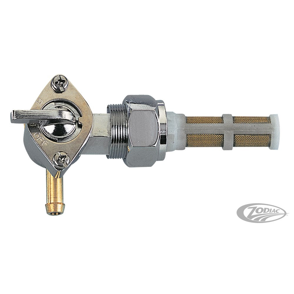 Zodiac Z011413 90 Degree Spigot Petcock for all H-D 75-Up Models