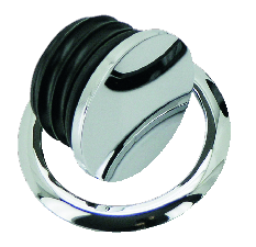 Zodiac Z012537 Inspire Flush Mount Gas Caps Chrome XL'98 on 2.1/4.5Gal Tanks - CC1I