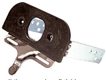 Zodiac Z160161 7-9" Adjustable Tail Light Bracket for Fat Bob Rear Fender