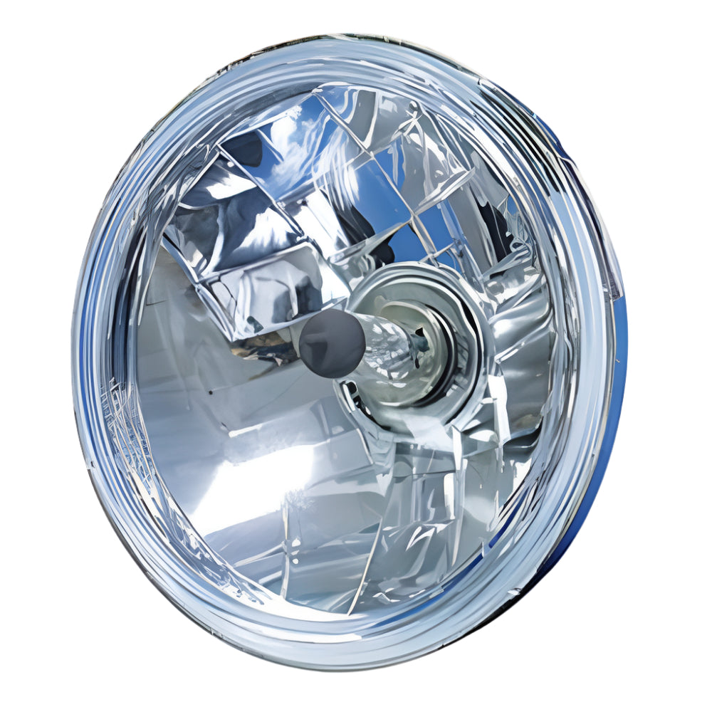 Zodiac Z160395 Diamond Cut 7" Halogen Headlight Insert for 7" Headlight Unit