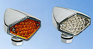 Zodiac Z162402 LED Maker Diamond Billet Style w/Amber Lens Sold Each