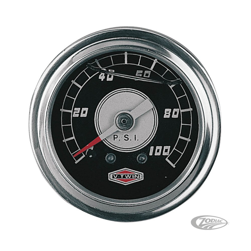 Zodiac Z169050 Deluxe 100 PSI Oil Pressure Gauge