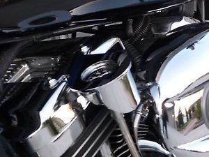 Zodiac Z169333 Oil Pressure Gauge Kit Black Sportster 93-03 - CC1I