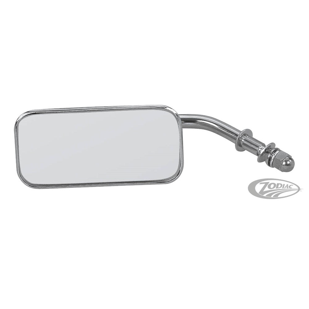 Zodiac Z270171 Custom Rectangular Mirror Chrome for FX & FL 67-Up (Each)