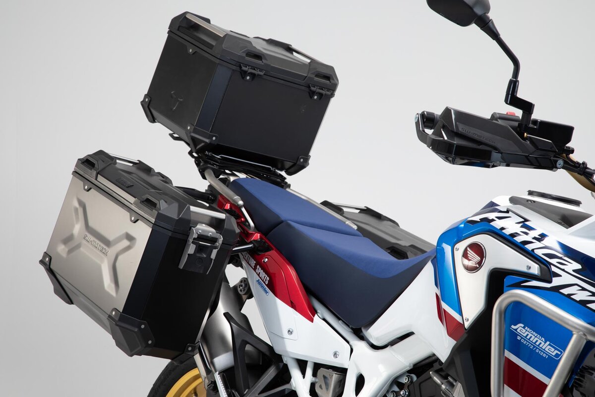 SW-Motech SW-ADV0189075000-B TRAX ADV Black Adventure Luggage Set for Honda CRF1000L Africa Twin 18-Up